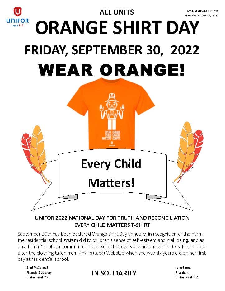 2022 ORANGE SHIRT DAY