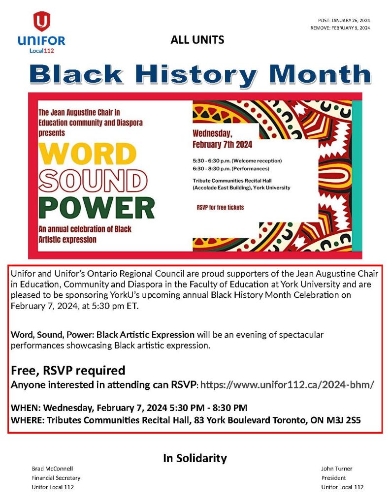 2024 Black History Month Celebration