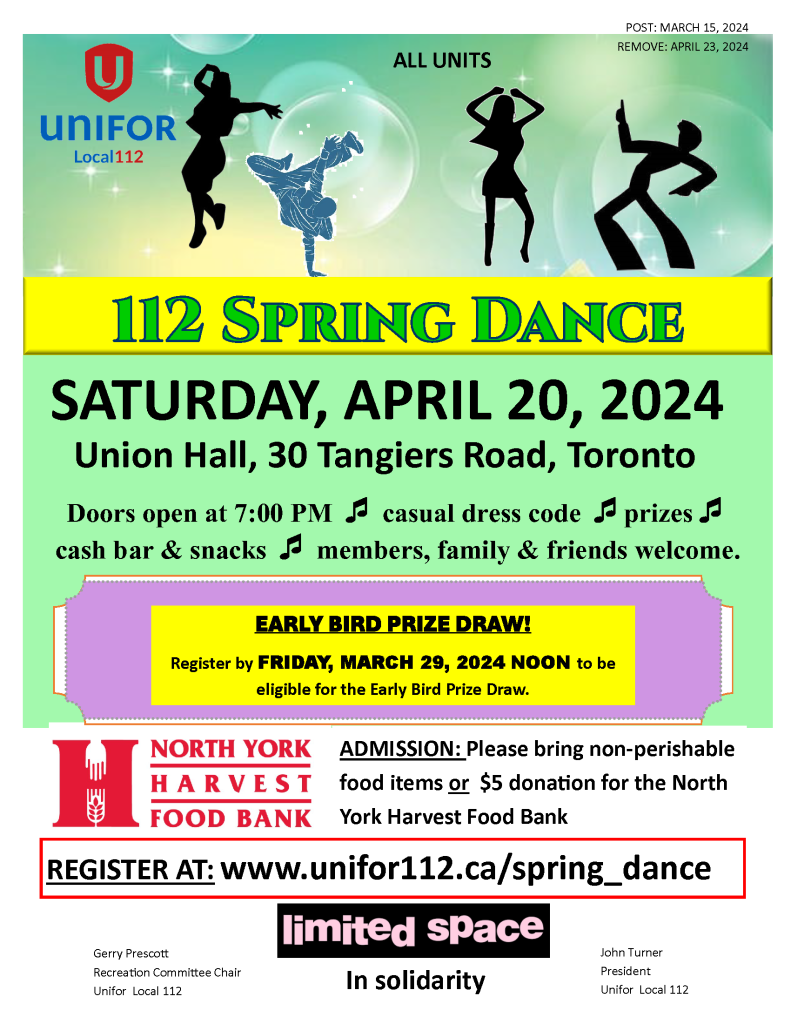 2024 SPRING DANCE NOTICE