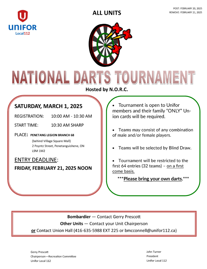 2025 NATIONAL DARTS TOURNAMENT